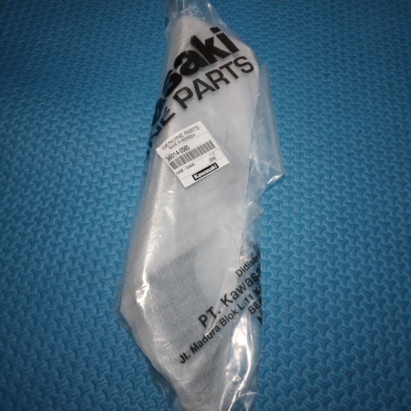 Cover tutup rantai belakang KLX 150 original Kawasaki 36014-0560