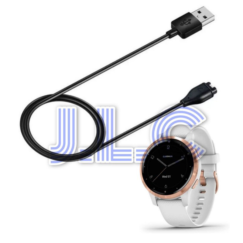 Charger Charge Cas Casan Garmin Vivoactive 6 5 3 4 4s Series Cable USB Type Tipe A C Charger Charger
