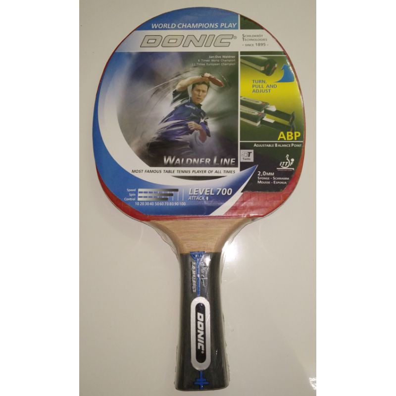 RAKET // BET PINGPONG // TENIS MEJA DONIC WALDNER LINE LEVEL 700