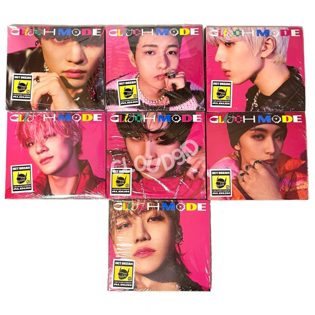 SM Ent. NCT DREAM - Glitch Mode [album fotografico] 2° album completo + poster piegato+set di cartoline extra / K-pop sigillato (Scratch ver.), 190 x 260 x 6 mm