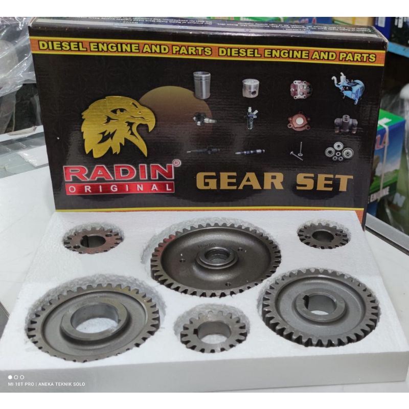 Gear Set Gigi Mesin Komplit Mesin Dongfeng S195 s1100 s1110 s1115