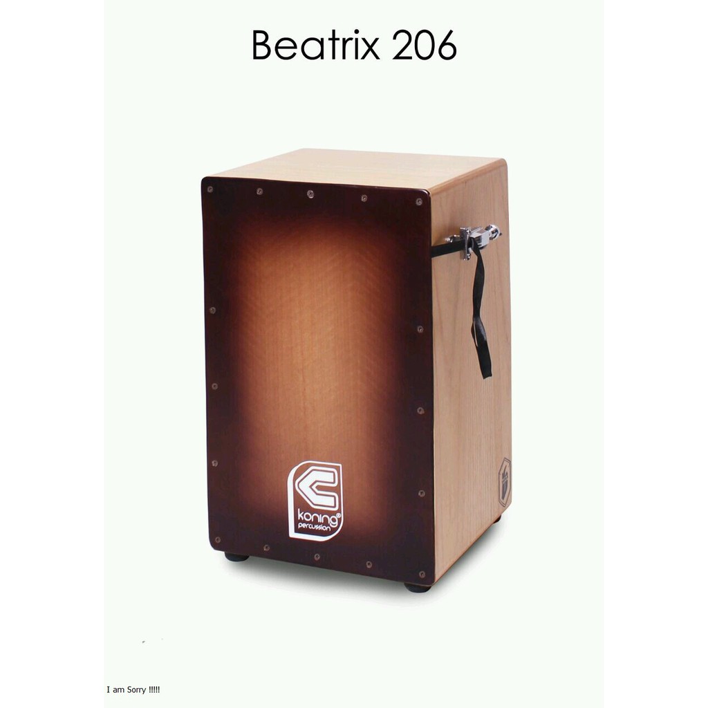 Beatrix 206 - Koning Percussion - Cajon Drum Manufacture