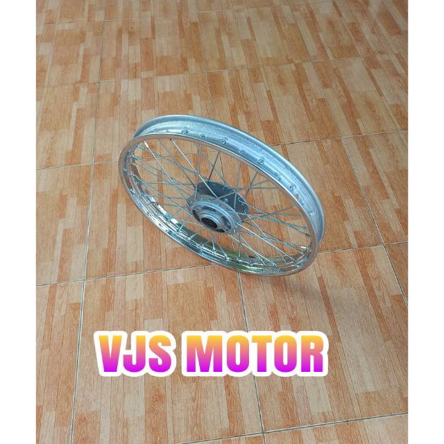 Pelek VELG depan jari" SUPRA FIT New FIT X FIT S SUPRA Jumbo masuk bisa pakay ORI ASLI HONDA
