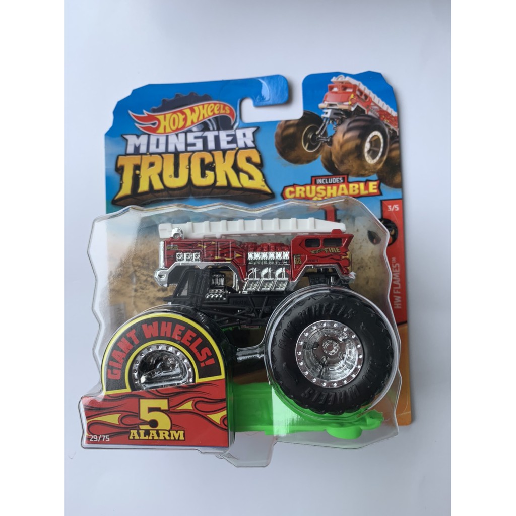 hot wheels monster truck 5 alarm