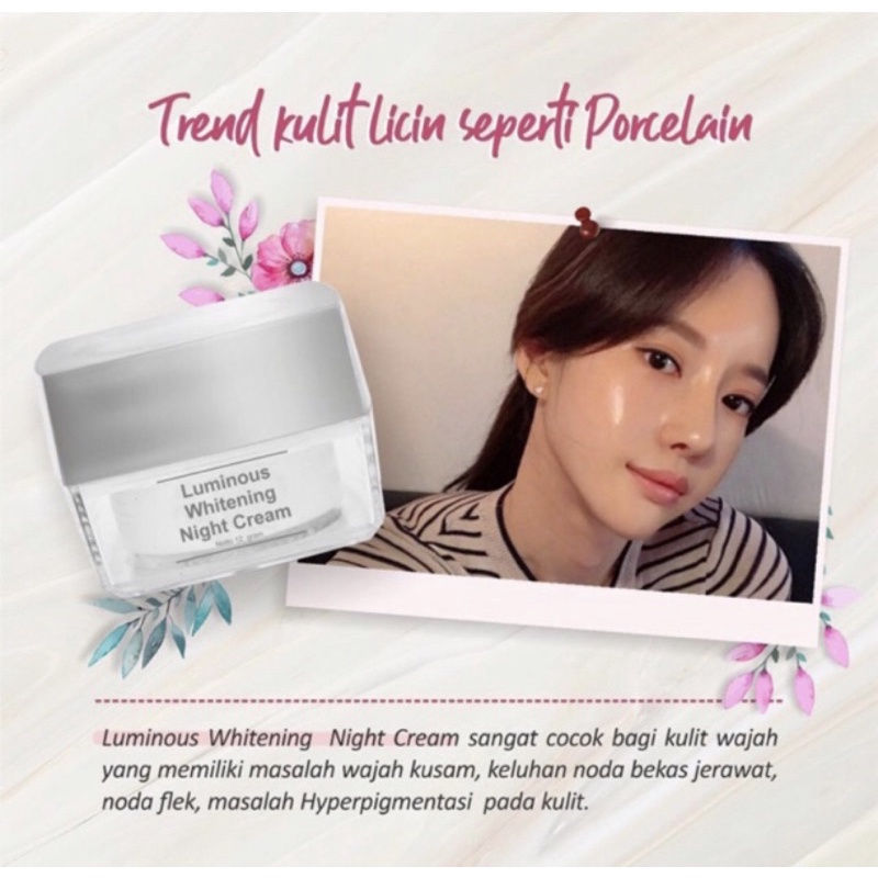 LUMINOUS NIGHT CREAM MS GLOW