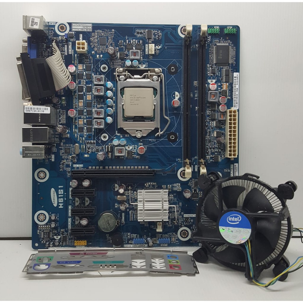 Mainboard LGA 1155 H61 OEM dengan I5 3470