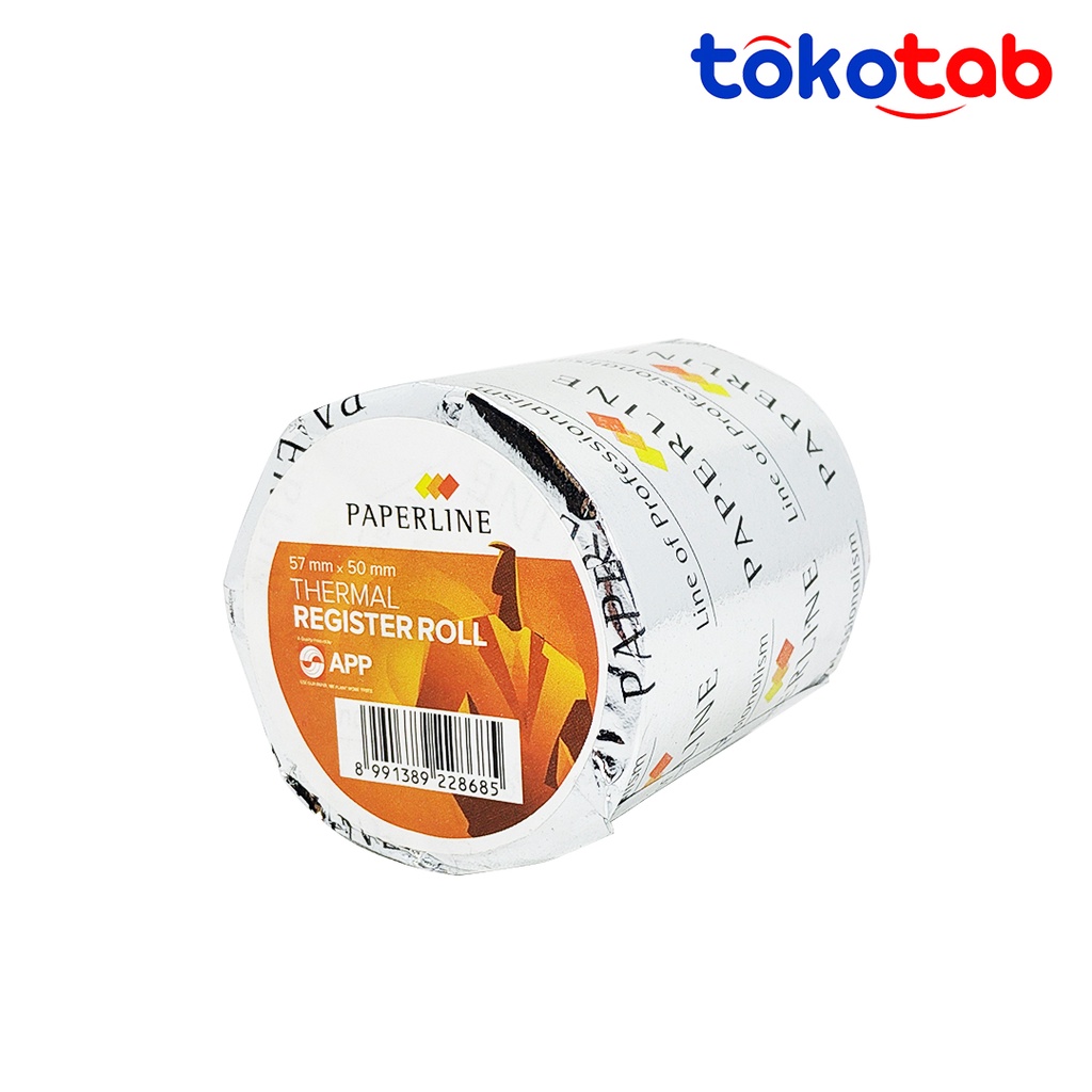 

Tokotab - Thermal Roll Kertas Kasir PAPERLINE 57x50