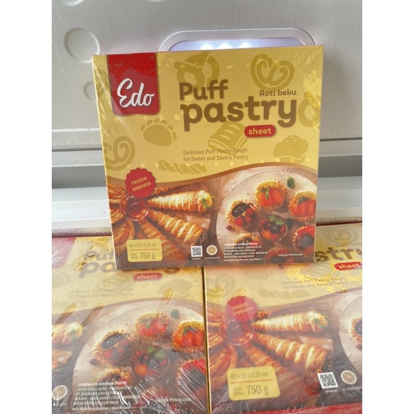 EDO dan Bonchef Puff Pastry Sheet 750 gr