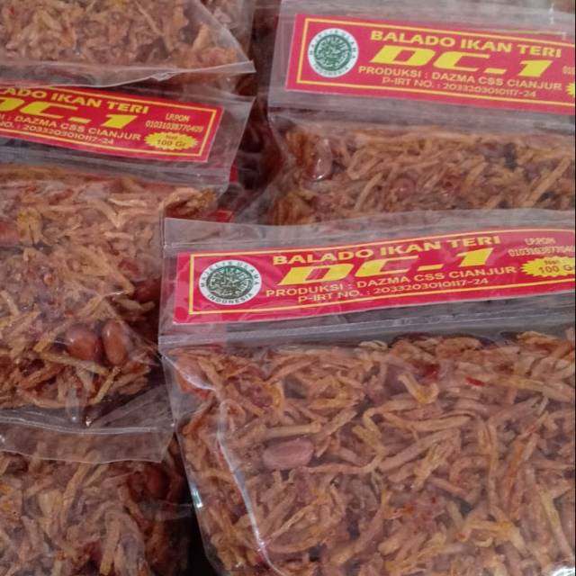 

Balado Ikan Teri DC01 100gr