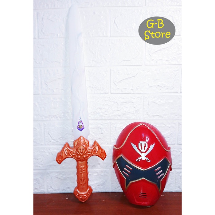 Hot Sale Mainan Set Topeng & Pedang Power Ranger - Paket Mainan Power Ranger Terbaru