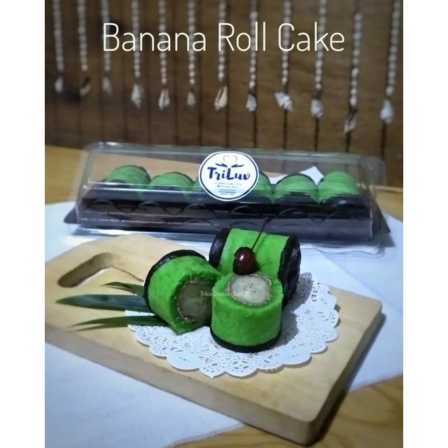 

Triluv Bolu Pisang Gulung/ Banana Roll Cake isi 6pcs per paket, Min. Order 2 paket