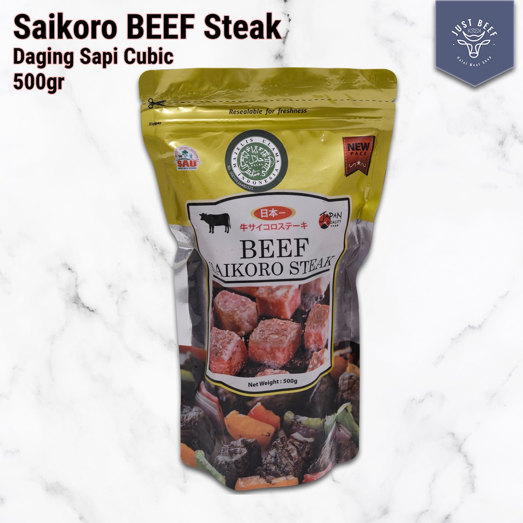 

Saikoro BEEF Steak - Daging Sapi Cubic - 500 gr