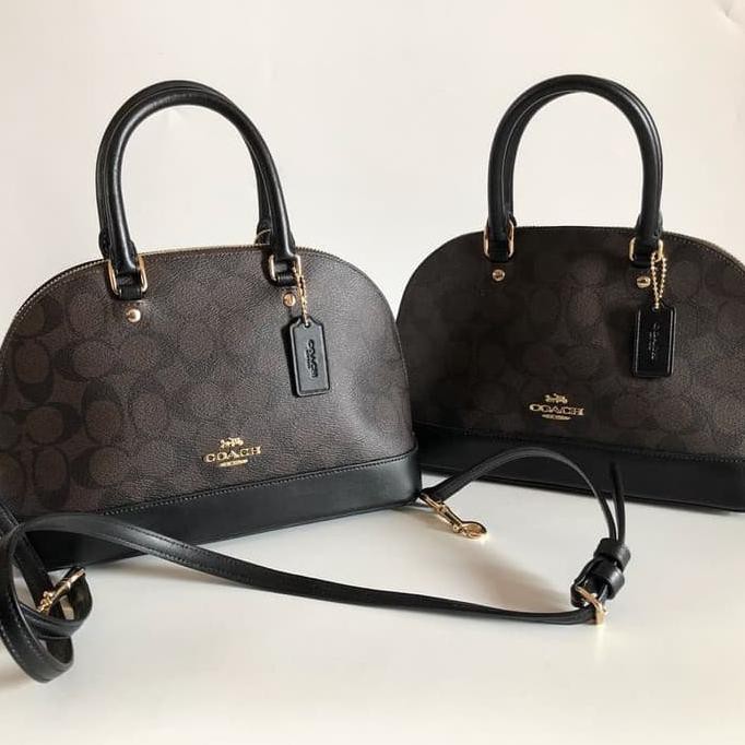 Laris SALe Coach Mini Sierra Sign mahogany . Tas coach original BARANG BAGUS