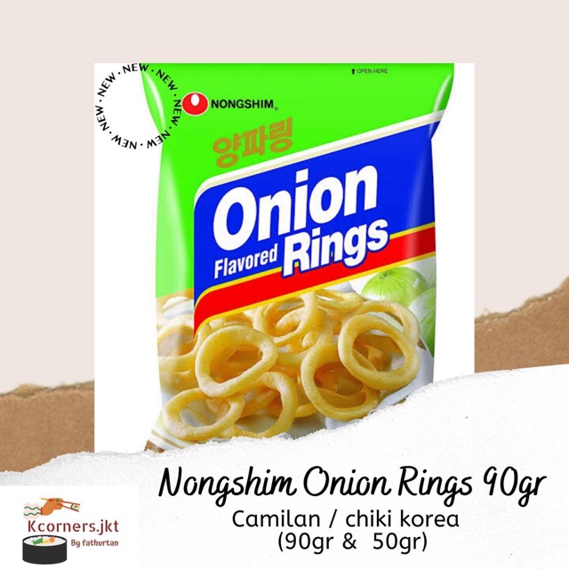 

Nongshim Onion Rings - 90GR & 50GR