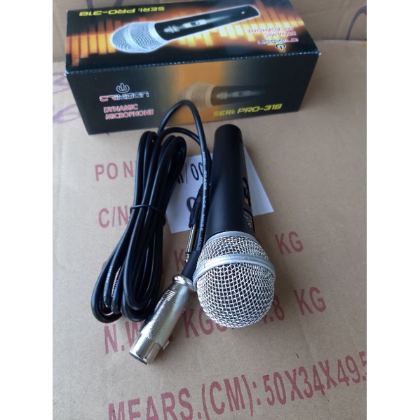 MICROPHONE DYNAMIC MIC CRIMSON PRO-318