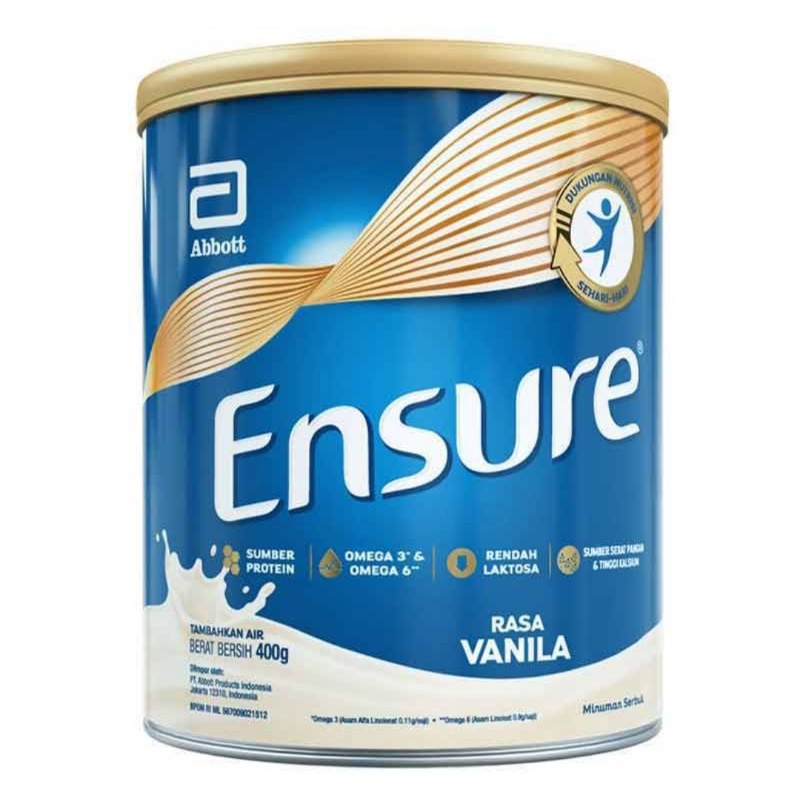 

ensur vanila 400g