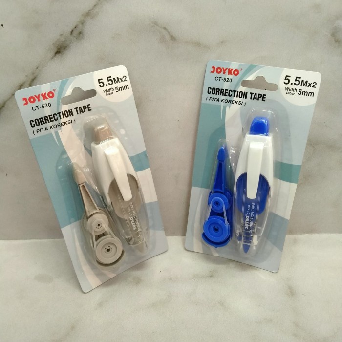

Unik Tip-Ex Joyko Ct-520 Bagus