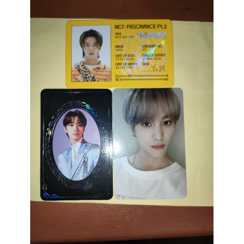 

id card yuta ,PC yangyang, yb sungchan