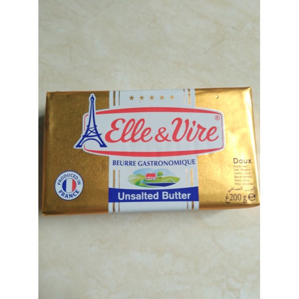 

Unsalted Butter Elle Vire 200gr. promo