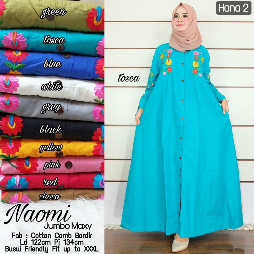 NAOMI JUMBO MAXY DRESS BY HANA 2