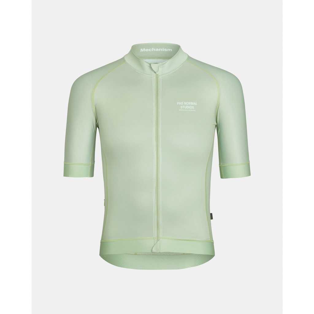baju sepeda jersey sepeda roadbike wanita  pria LOGO  p4s n0rm4l studios Mechanism dusty green