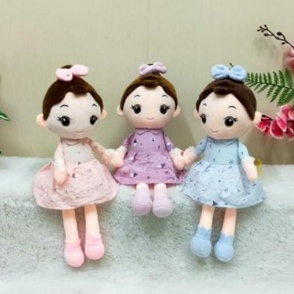 Boneka Cewek Rambut Cepol Suze 9&quot;/43cm/boneka pretty girl/boneka anak perempuan/Boneka baby Girl