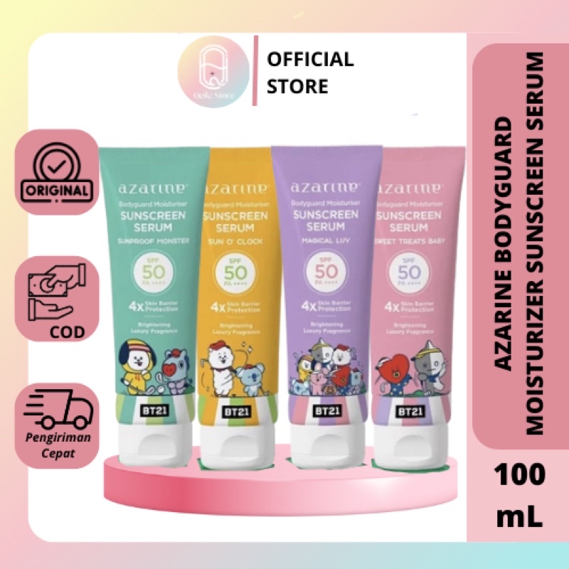 Bodyguard Moisturizer Sunscreen Serum - AZARINE X BT21 100ML