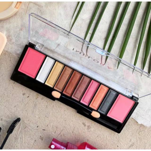 Implora Eyeshadow Blush On Palette Palet Eye Shadow Original BPOM