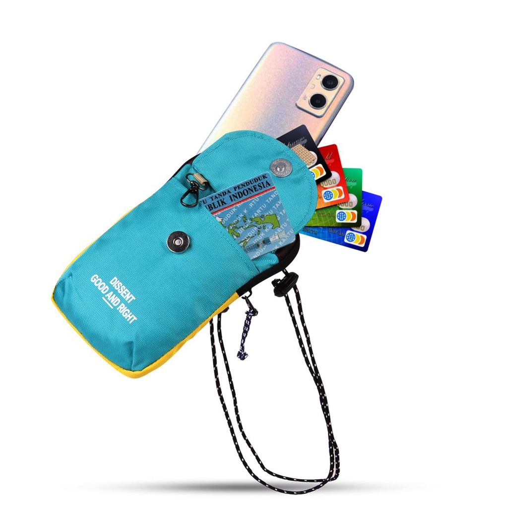 Vucce Hanging Wallet - Sling Bag Pouch Handphone Mini - Tas dompet Hp Selempang Kecil Terlaris Pria Wanita