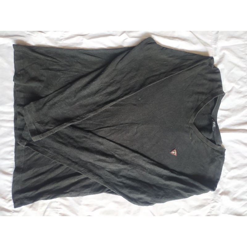 Vneck Guess Lengan Panjang Crewneck Guess Polo Shirt Guess Thrift Preloved Second Brand Original