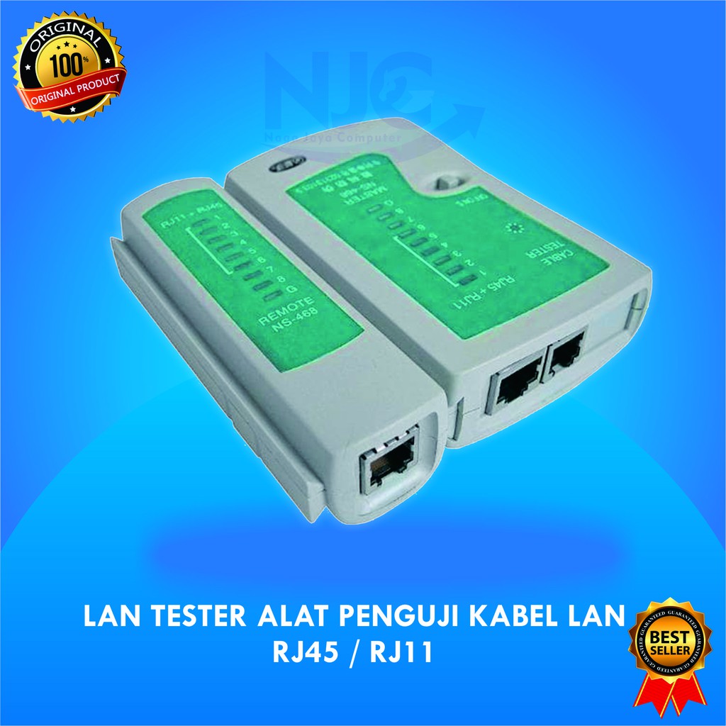 Lan Tester Alat Penguji Kabel Lan Rj45 Rj11 Shopee Indonesia