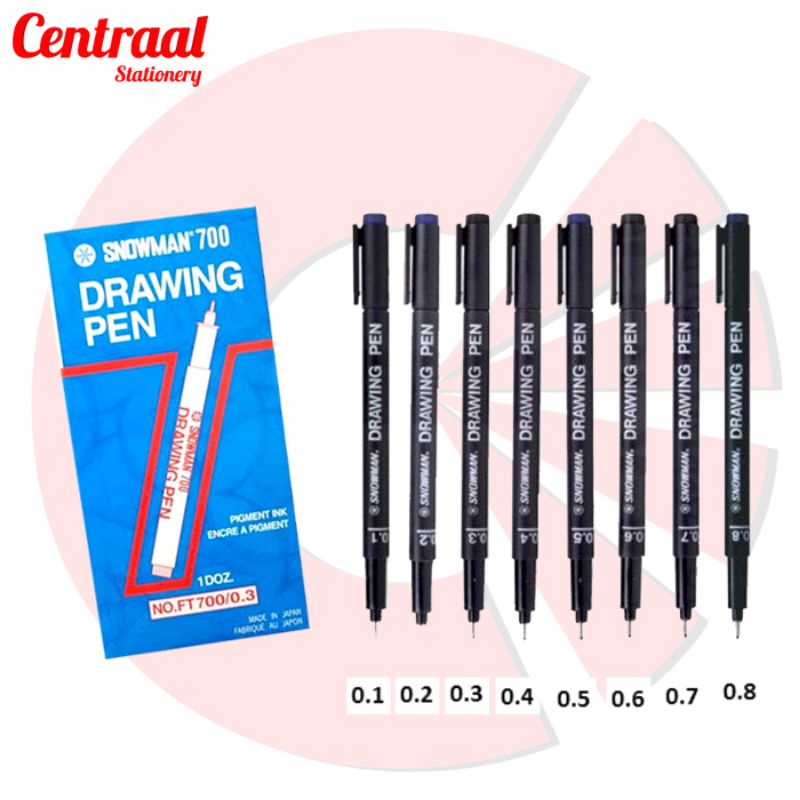 

Bolpoint Snow Drawing Pen 0.1 - 0.8mm