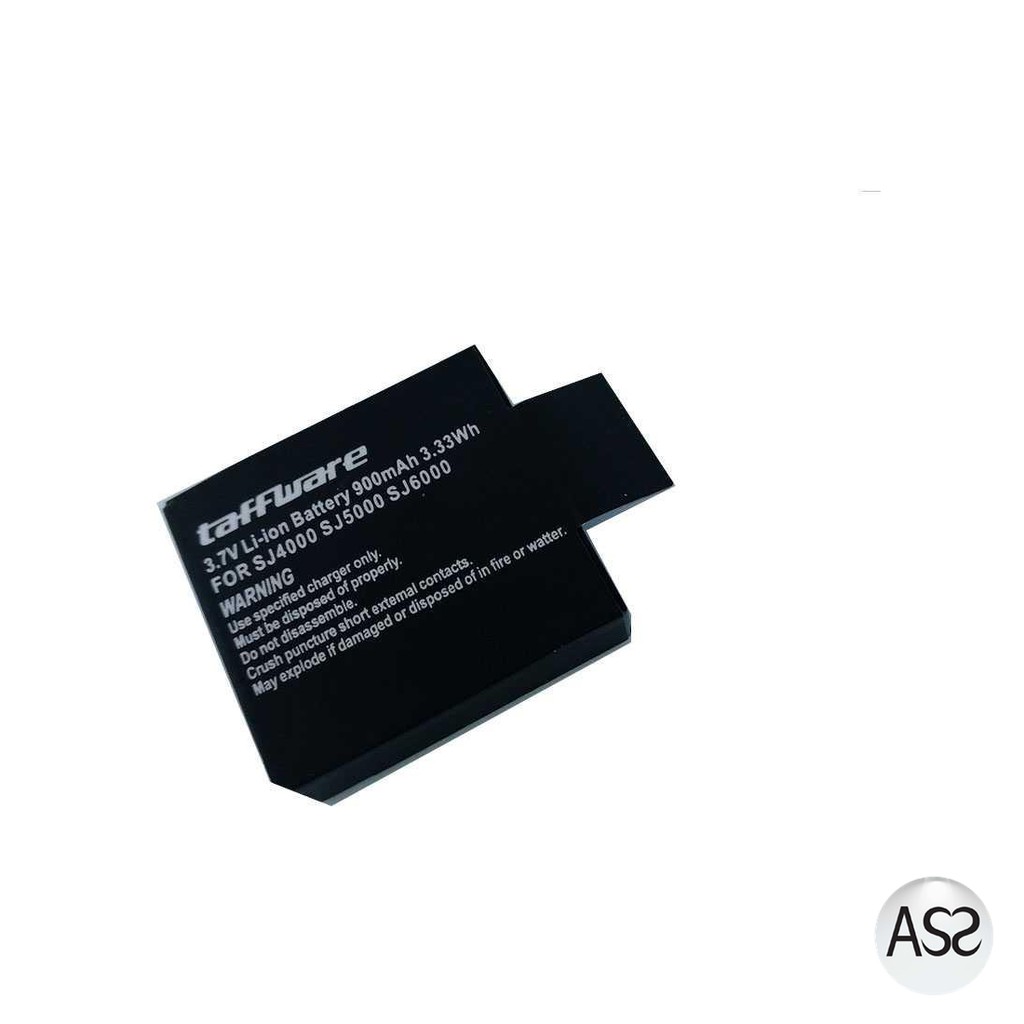 ASS Shop - Taffware Baterai SJ4000 SJ5000 SJ6000 M10 EKEN H9 H9R Pro 900mAh