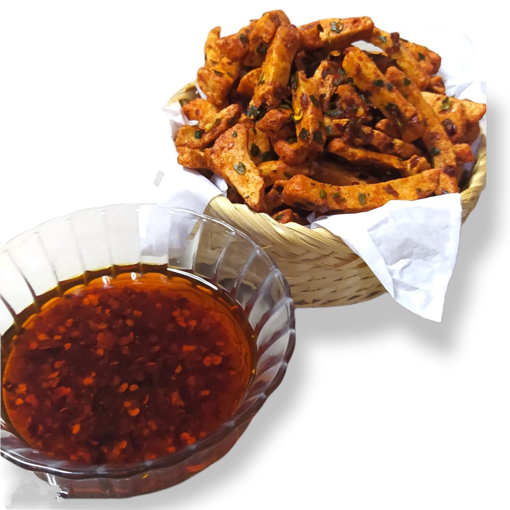 

Basreng Bumbu Chili Oil Daun Jeruk Viral | 70gram
