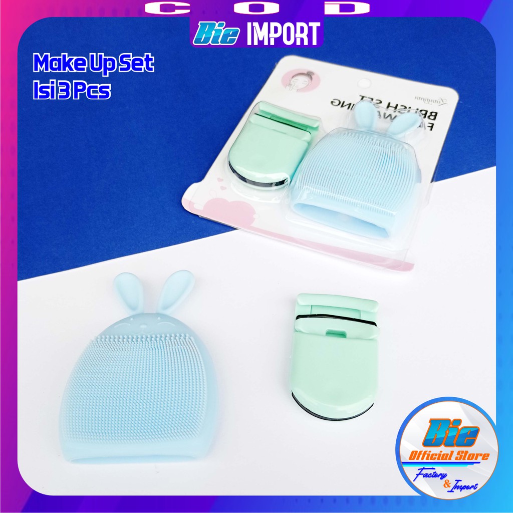 Brush Set Face Washing Korea Impor / Alat Pembersih Wajah Impor