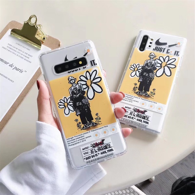 GD PEACEMINUSONE CASE Samsung S8 S8+ S9 S9+ Note8 Note 20 9 S10 S10+ PLUS note 10 S20 Ultra Note10