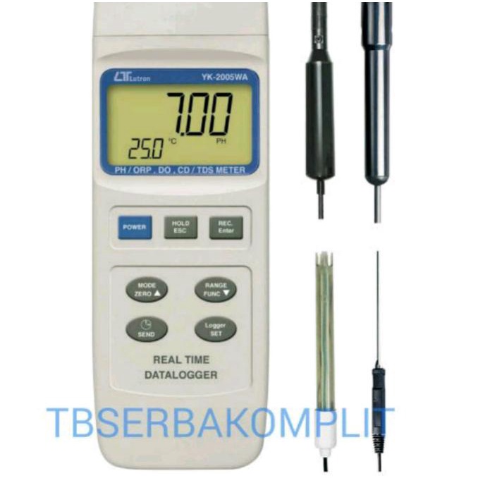 Lutron Yk2005Wa Ph Orp Do Cd Tds Meter Real Time Data Loger Original
