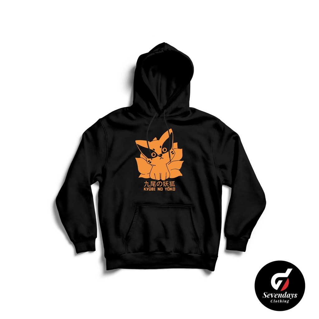 Hoodie Kurama Kyuubi Anime Naruto Boruto Sevendays Clothing