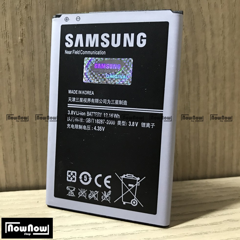 Baterai Samsung Galaxy Note 3 N9000 Original Batre Batrai Battery HP SEIN