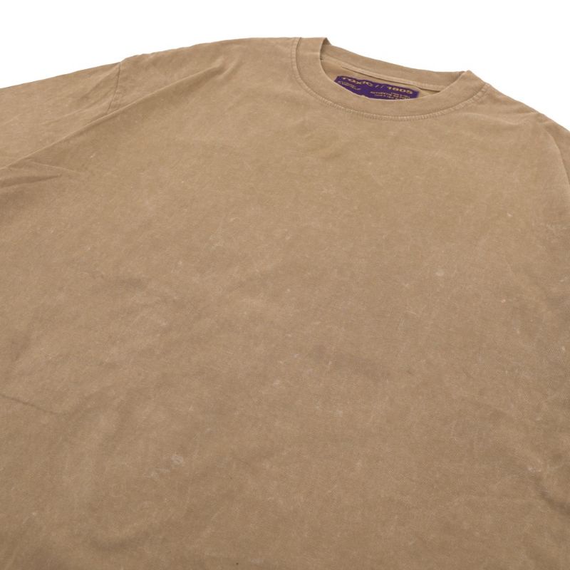 OVERSIZE TSHIRT TOXIC1805 BLANK PEANUT CANDY WASH