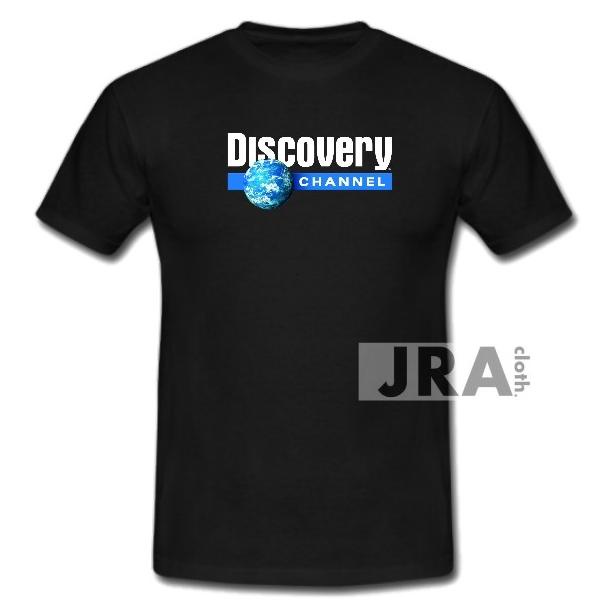 KAOS SHIRT BAJU ADVENTURE MANCING DISCOVERY CHANNEL COMBED
