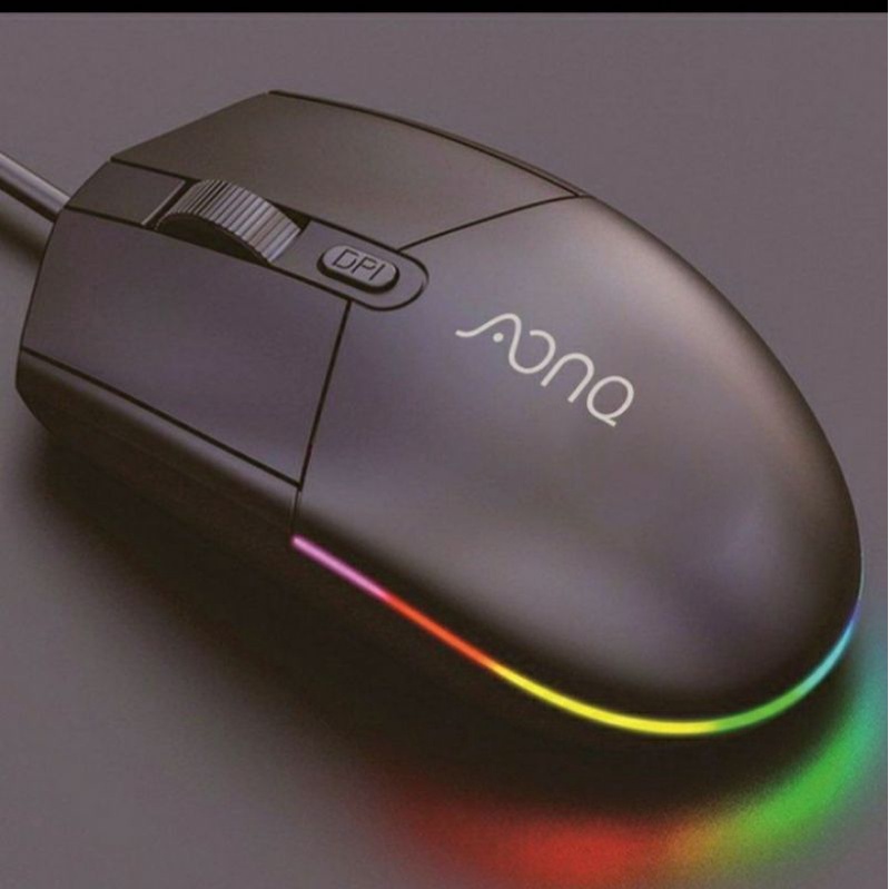 SKU-1286 MOUSE GAMING 4 TOMBOL RGB LED LG100 BACK LIGHT DPI LG 100