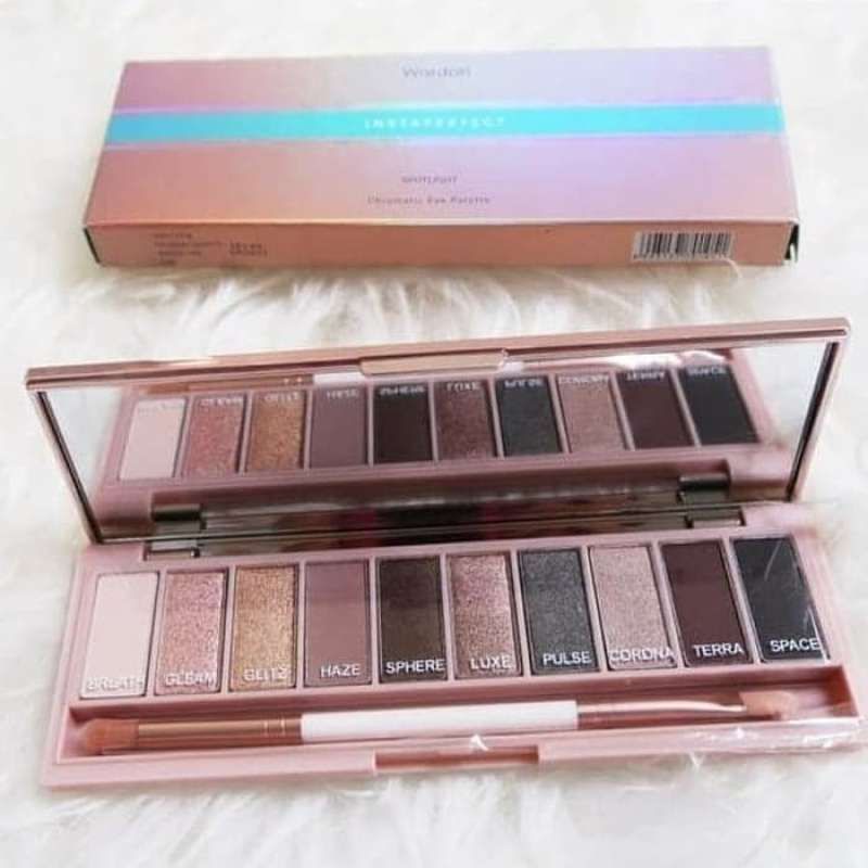 Wardah Instaperfect Spotlight Chromatic Eye Palette 10 gr | Eyeshadow Palette | Eyeshadow Wardah