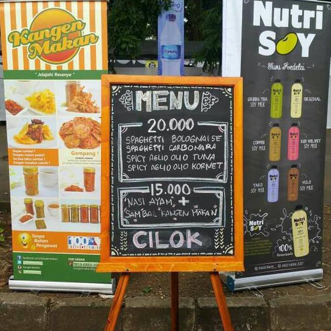 

Papan Tulis Kapur Standing Menu Board 60X90Cm Papan Tulis Kayu