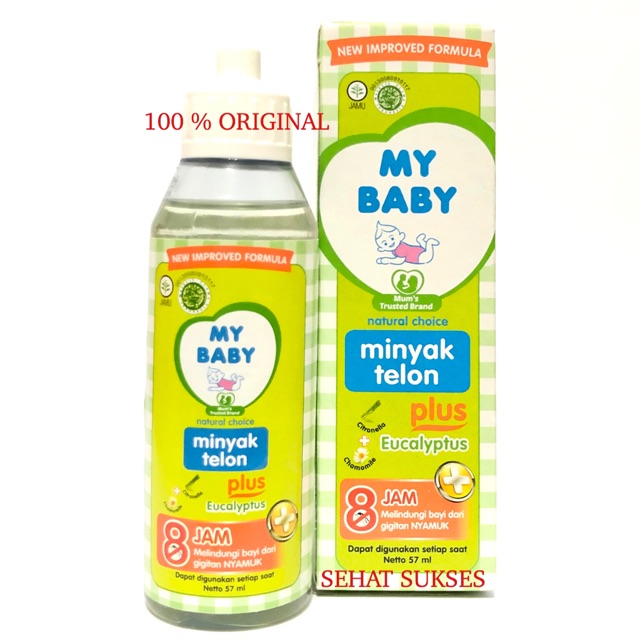 MINYAK TELON MY BABY PLUS 57ML ( KECIL )