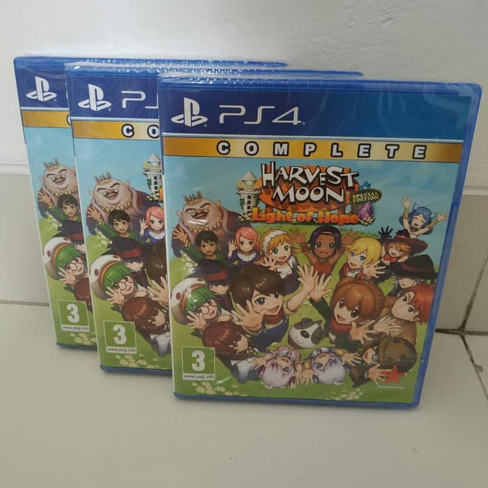 PS4 Harvest Moon Light of Hope Complete