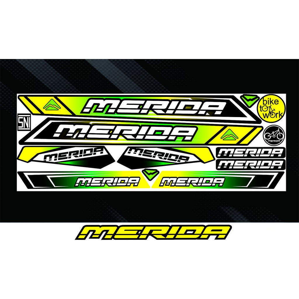 STRIPING STICKER SEPEDA MERIDA
