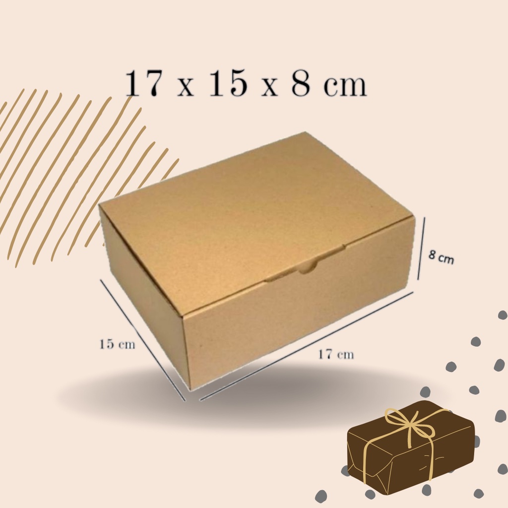 

Kardus MOTIF Box Die Cut 17x15x8 Packing Produk / box kue / box toples nastar