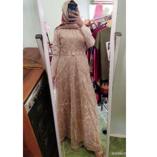 ☆ (REPETAN) MAXI ALOSIA MAXI 7 WARNA BRUKAT GLITTER MUTIARA MEWAH ▲