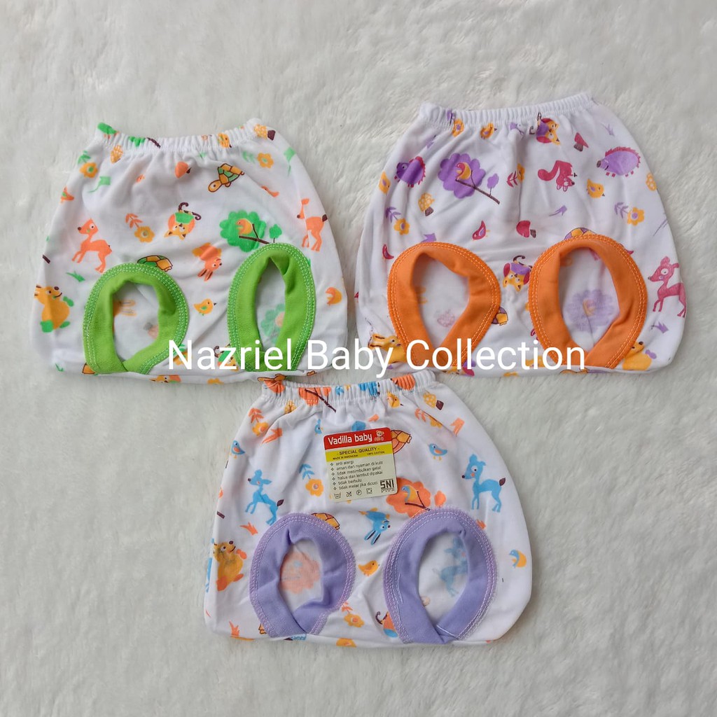 Celana Pop Bayi 1 Lusin Tebal 0-6 Bulan